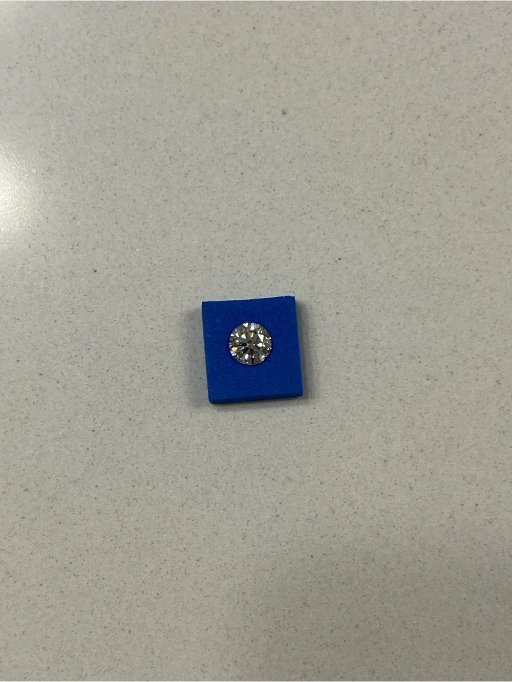 1.09 Carat Round Lab Grown Diamond
